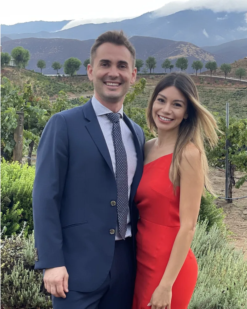 Andrew and his wife, the family behind Roman Home Solutions in the Inland Empire
